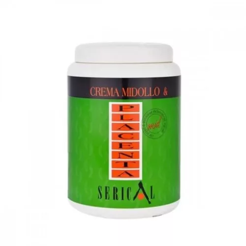 Pakolókrém / hajmaszk Serical PLACENTA Búzaproteines 1000ml tégelyes