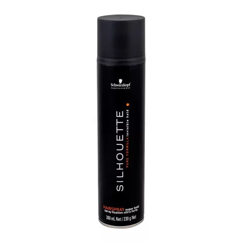 Silhouette Szupererős hajlakk 300ml fekete
