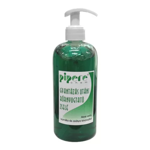 Pipere Gyantázás utáni hűsítő-nyugtató zselé 500g Pumpás adagoló