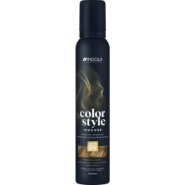   Indola Color Style Mousse Színező és rögzítő hajhab 200ml Középszőke