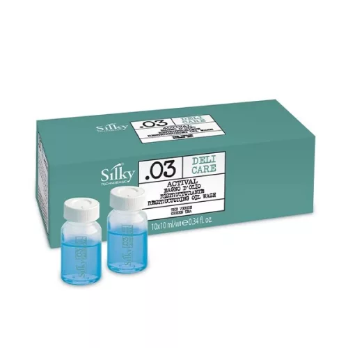Silky Actival Ampulla 10*10ml Száraz, sérült hajra