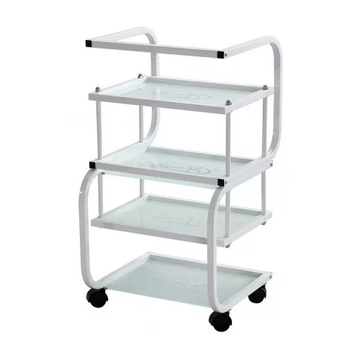 Eszközkocsi 4 üvegpolcos AE101012