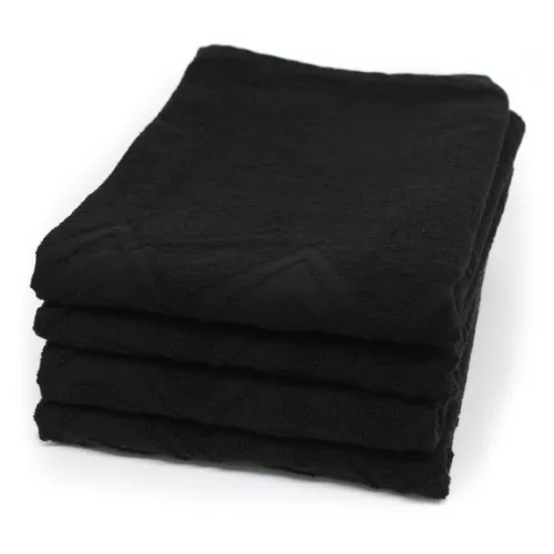 Carin Frottier Törölköző 50*80cm Fekete, mintás 1db