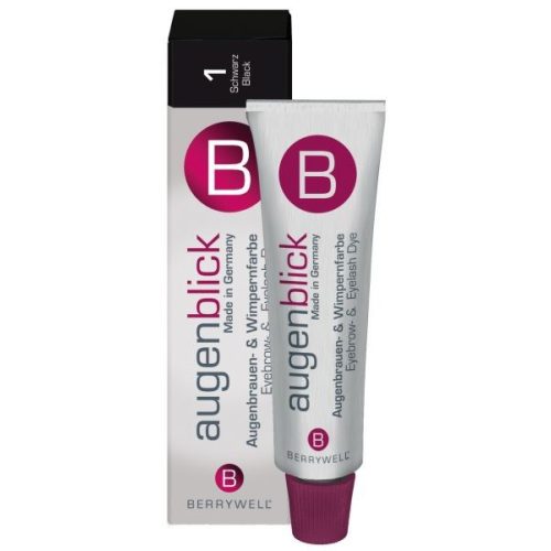 Berrywell szempilla -és szemöldökfesték Nr. 1 Fekete 15ml