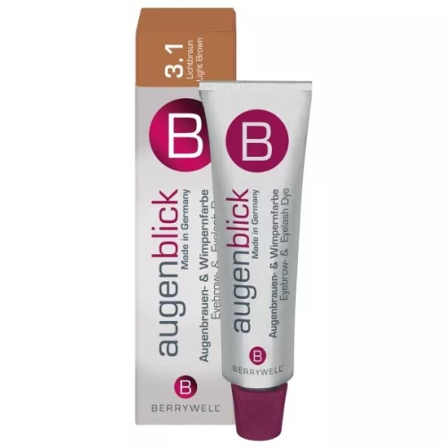 Berrywell szempilla -és szemöldökfesték Nr.3.1 Világosbarna 15ml