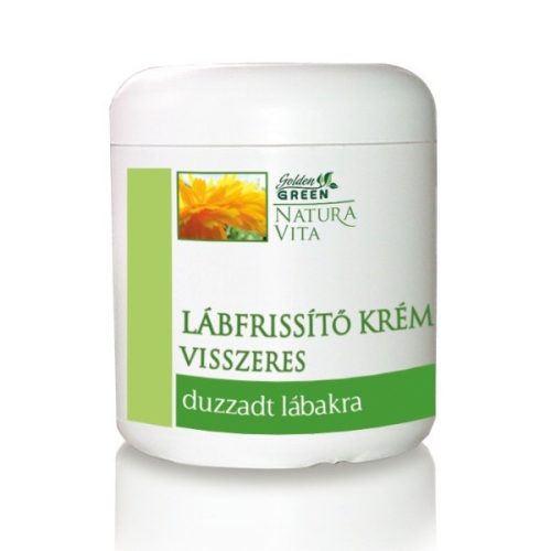 Golden Green Natura Vita Lábfrissítő Krém Visszeres, duzzadt lábra 250ml