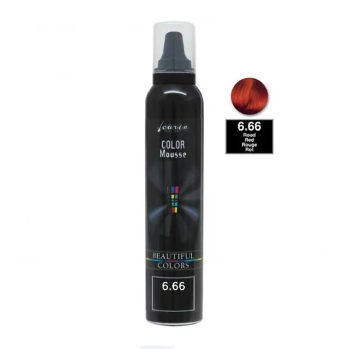 Carin  Színező-fixáló hab 200ml 6.66 vörös