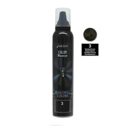 Carin  Színező-fixáló hab 200ml 3 sötétbarna