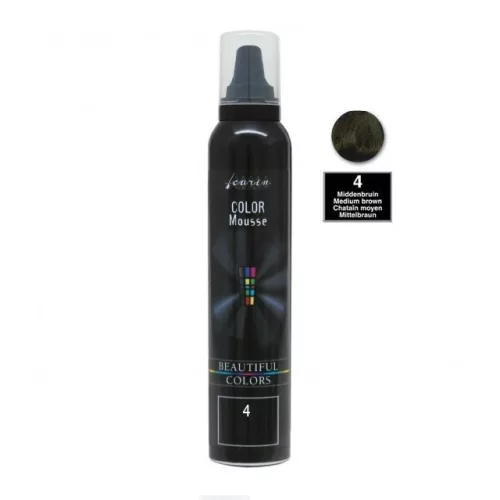 Carin  Színező-fixáló hab 200ml 4 középbarna