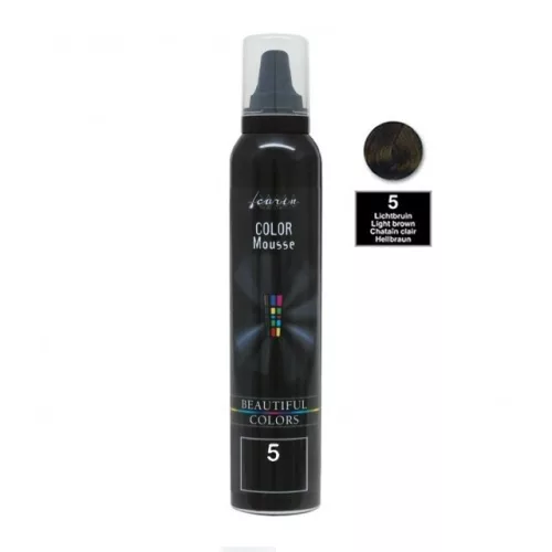 Carin  Színező-fixáló hab 200ml 5 világosbarna