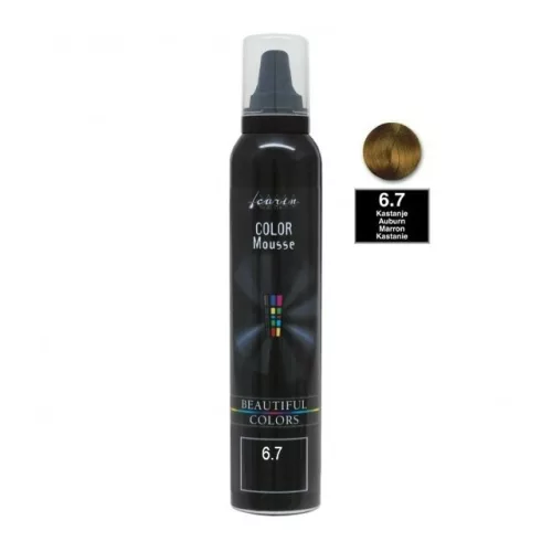 Carin  Színező-fixáló hab 200ml 6.7 gesztenye