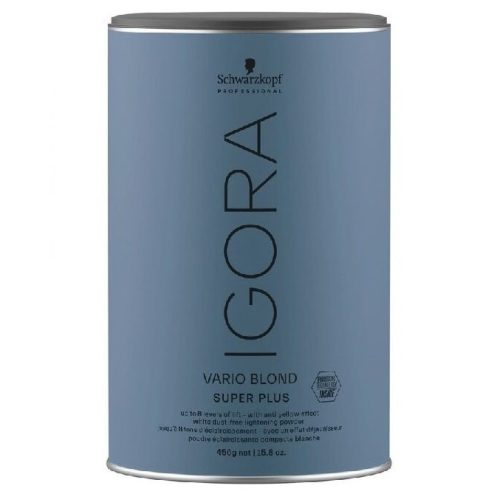 Igora Vario Blond Super Plus Szőkítőpor 450g Extra Power sötétkék doboz