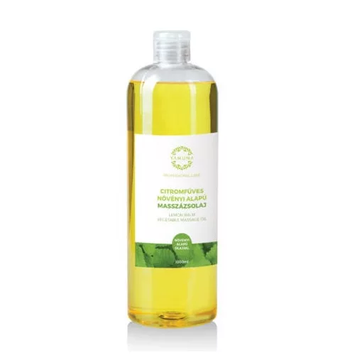 Yamuna Citromfűves masszázsolaj 1000ml növényi alapú