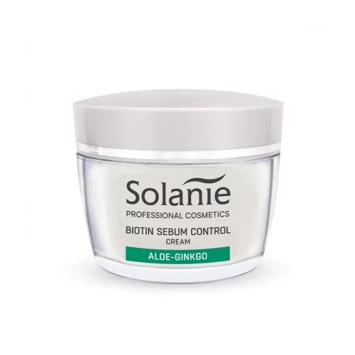 Solanie Biotin krém zsíros bőrre 50 ml