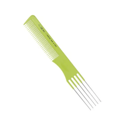 Eurostil Fém villás fésű, tupírozáshoz 01469/99 SZÍNES