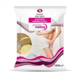   Alveola Waxing Sárga Elasztikus Koronggyanta 1000g Normál AW9064/ELA-YE