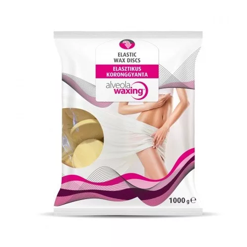 Alveola Waxing Sárga Elasztikus Koronggyanta 1000g Normál AW9064/ELA-YE