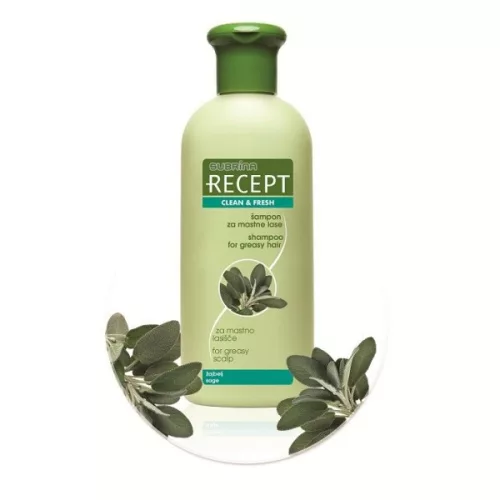 Subrina Recept Sampon Clean & Fresh 400ml 52214 Zsíros hajra