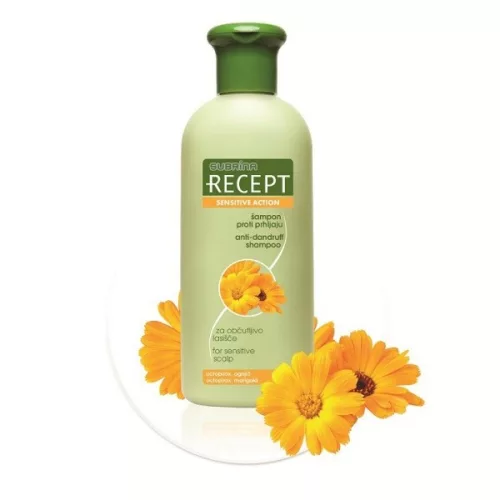Subrina Recept Sampon Anti dandruff Sensitive 400ml 52211 korpa ellen érzékeny fejbőrre