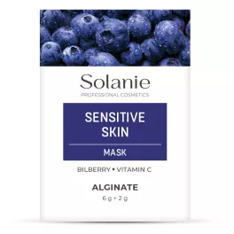 Solanie Alginát Bőrnyugtató gumis maszk 6g