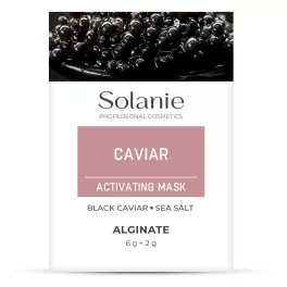 Solanie Alginát Kaviár aktiváló gumis maszk 6g