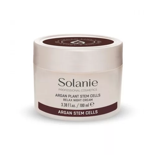 Solanie Argán növényi őssejtes Relax éjszakai krém 100 ml