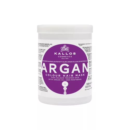 KJMN Argán Hajpakolás/ hajmaszk 1000ml, festett hajra