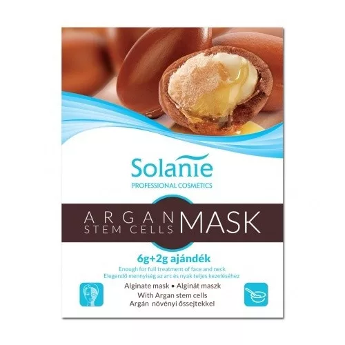 Solanie Alginát Argán növényi őssejtes maszk 6g