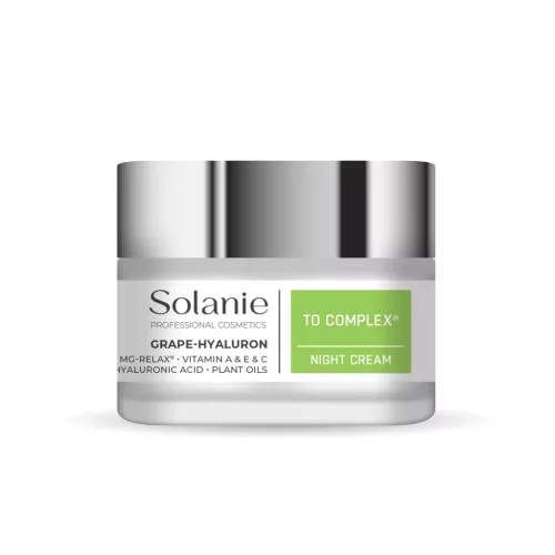 Solanie Szőlő-Hialuron TO Complex éjszakai krém 50ml