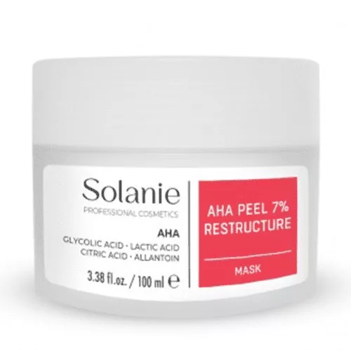 Solanie AHA Peel bőr újrastruktúráló maszk 100ml