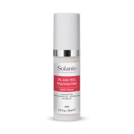 Solanie AHA Peel 2% Bőrfiatalító éjszakai krém 30ml
