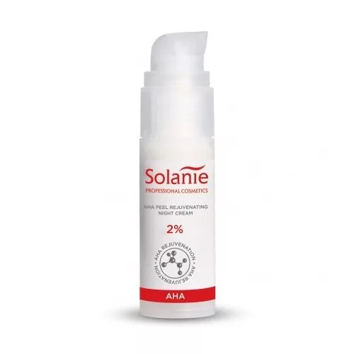 Solanie AHA Peel 2% Bőrfiatalító éjszakai krém 30ml