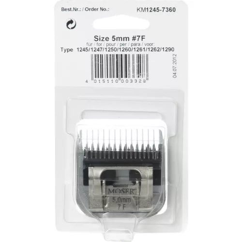 Wahl/Moser vágószett 1245 5,0mm #7F 1245-7360