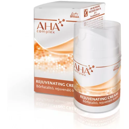 Lady Stella AHA Complex AHA Savas Bőrfiatalító Rejuvenáló Krém 2% pH 5 50 ml