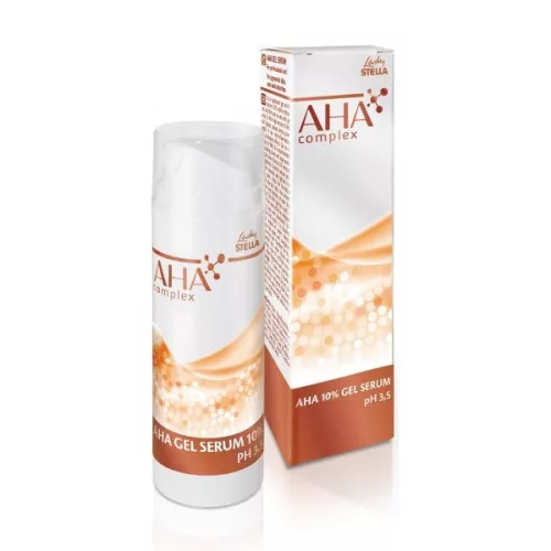 Lady Stella AHA Complex AHA Savas Gélszérum 10% pH 3.5 30 ml
