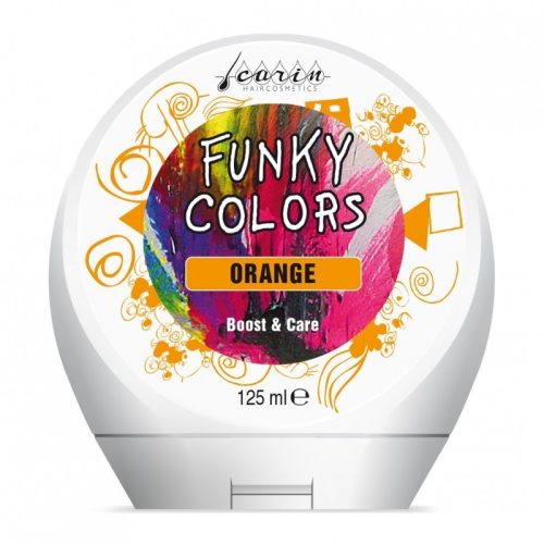 Carin Funky Colors ORANGE Narancs 125ml Ápoló színező