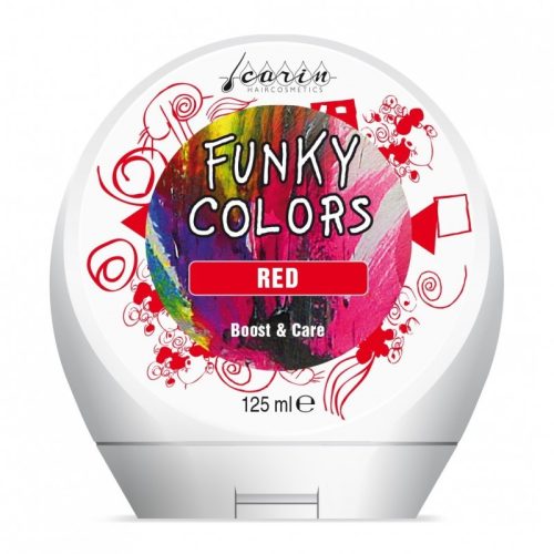 Carin Funky Colors RED Vörös 125ml Ápoló színező