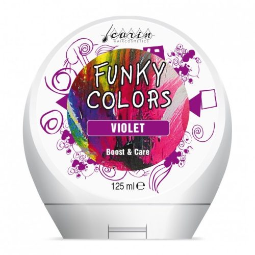 Carin Funky Colors VIOLET Ibolya 125ml Ápoló színező