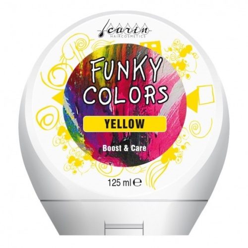 Carin Funky Colors YELLOW Sárga 125ml Ápoló színező