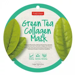 PureDerm Green Tea/Zöld Tea maszk Circle PD807