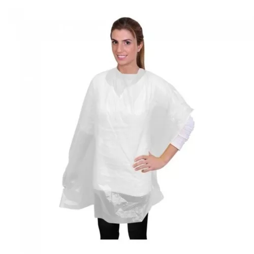 Eurostil Egyszer használatos PE festőkendő 30db/cs 02791/58 FEHÉR