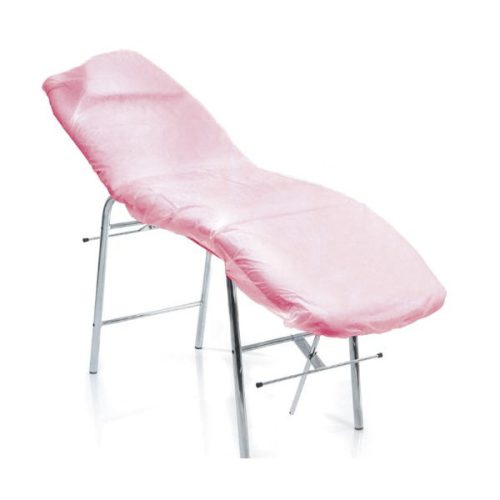 Védőhuzat kozmetikai ágyra Frottír rózsaszín GUMIS Stella
