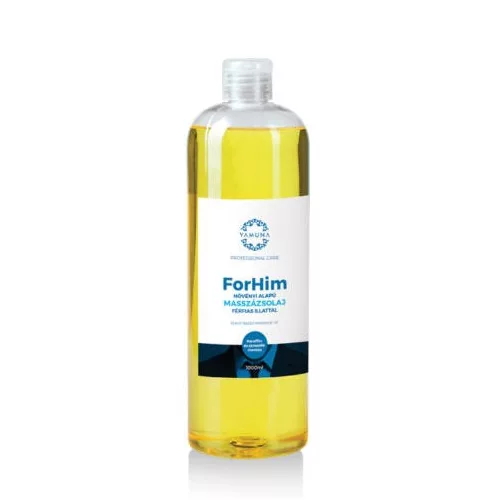 Yamuna For Him izsóp illatú növényi alapú masszázsolaj 1000ml Férfiaknak