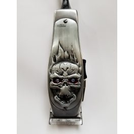   Wahl Hajvágógépekre 3D Silver Skull Lid Ezüst Koponya Fedél