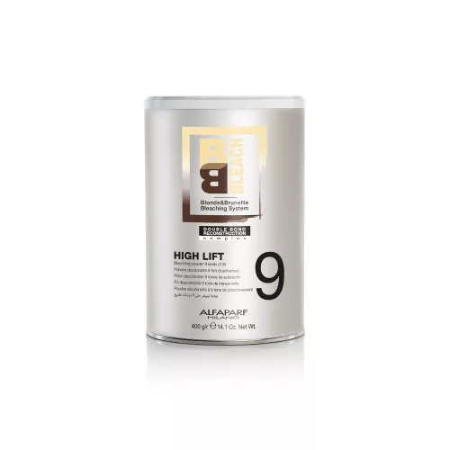 Alfaparf BB Bleach High Lift 9 szőkítőpor 400g BI-BOND COMPLEX (Double Bond Reconstruction)