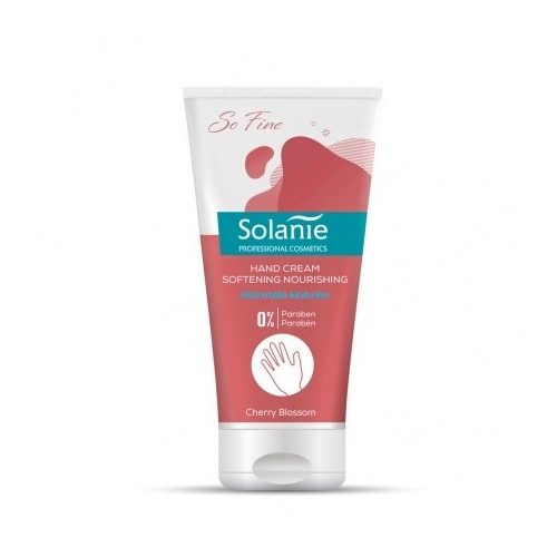Solanie So Fine Puhító és tápláló kézkrém cseresznyevirág illattal 50 ml So23018