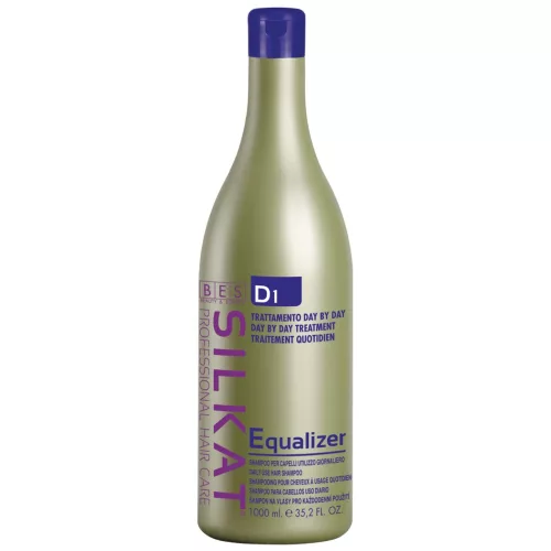 BES Silkat D1 Equalizer sampon 1000ml Minden hajtípusra