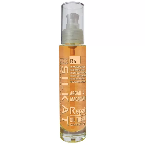 BES Silkat R5 Repair Olaj terápia 100ml Argán & Macadamia olajjal