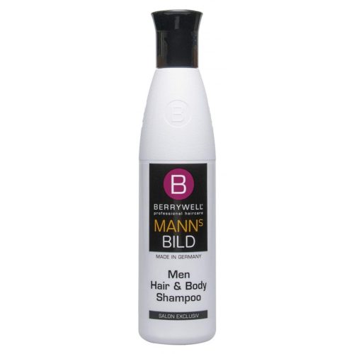 Berrywell Men Hair & Body Sampon 251 ml