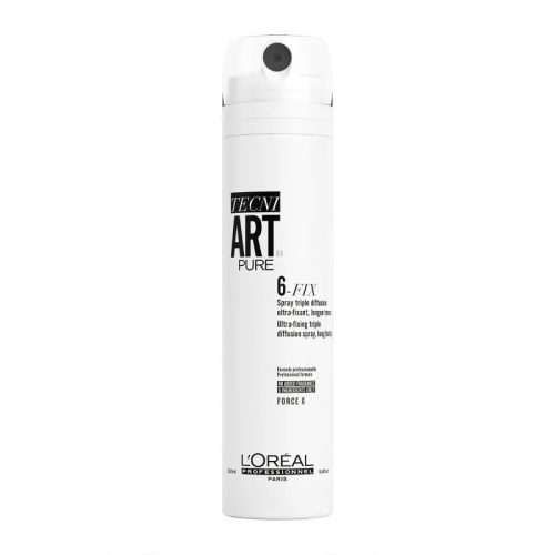 Tecni.Art PURE 6 Fix Triple diffusion spray 250ml Long Lasting/Extrém fixálás